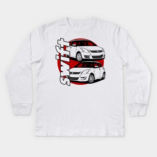 Suzuki Swift JDM Kids Long Sleeve T-Shirt